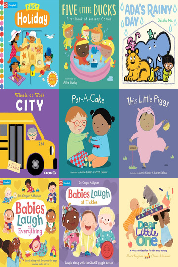 Interactive books - Ages 1, 2 and 3