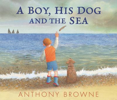 A boy, his dog and the sea A boy, his dog and the sea