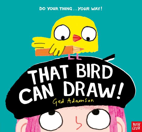 That bird can draw!