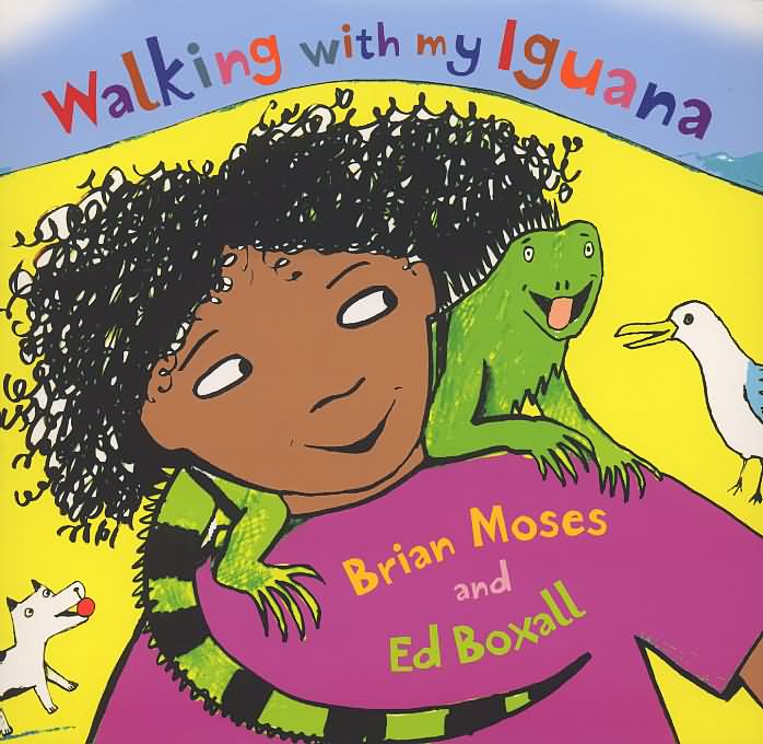 Walking with my iguana Walking with my iguana
