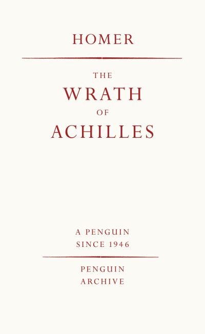 The wrath of Achilles