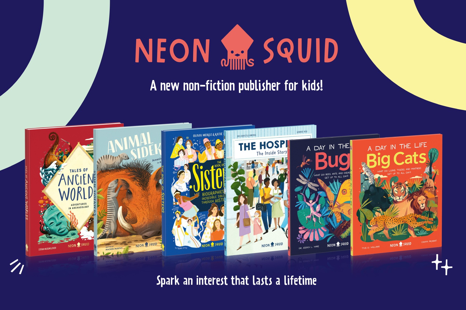 New KS1 non fiction books author - Neon Squid 