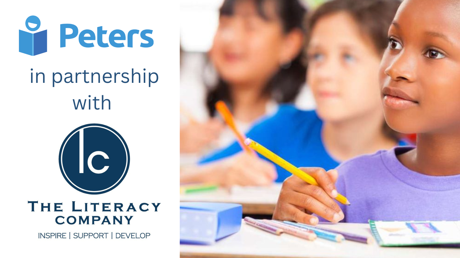 Peters And The Literacy Company Launch New Partnership - Peters