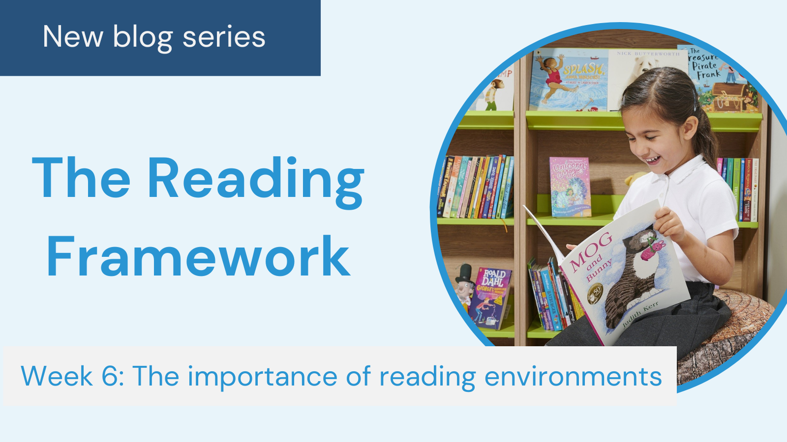 A pupil reading in the children's reading corner at school 