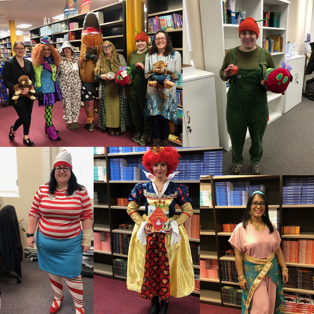 Encouraging reading for pleasure on world book day