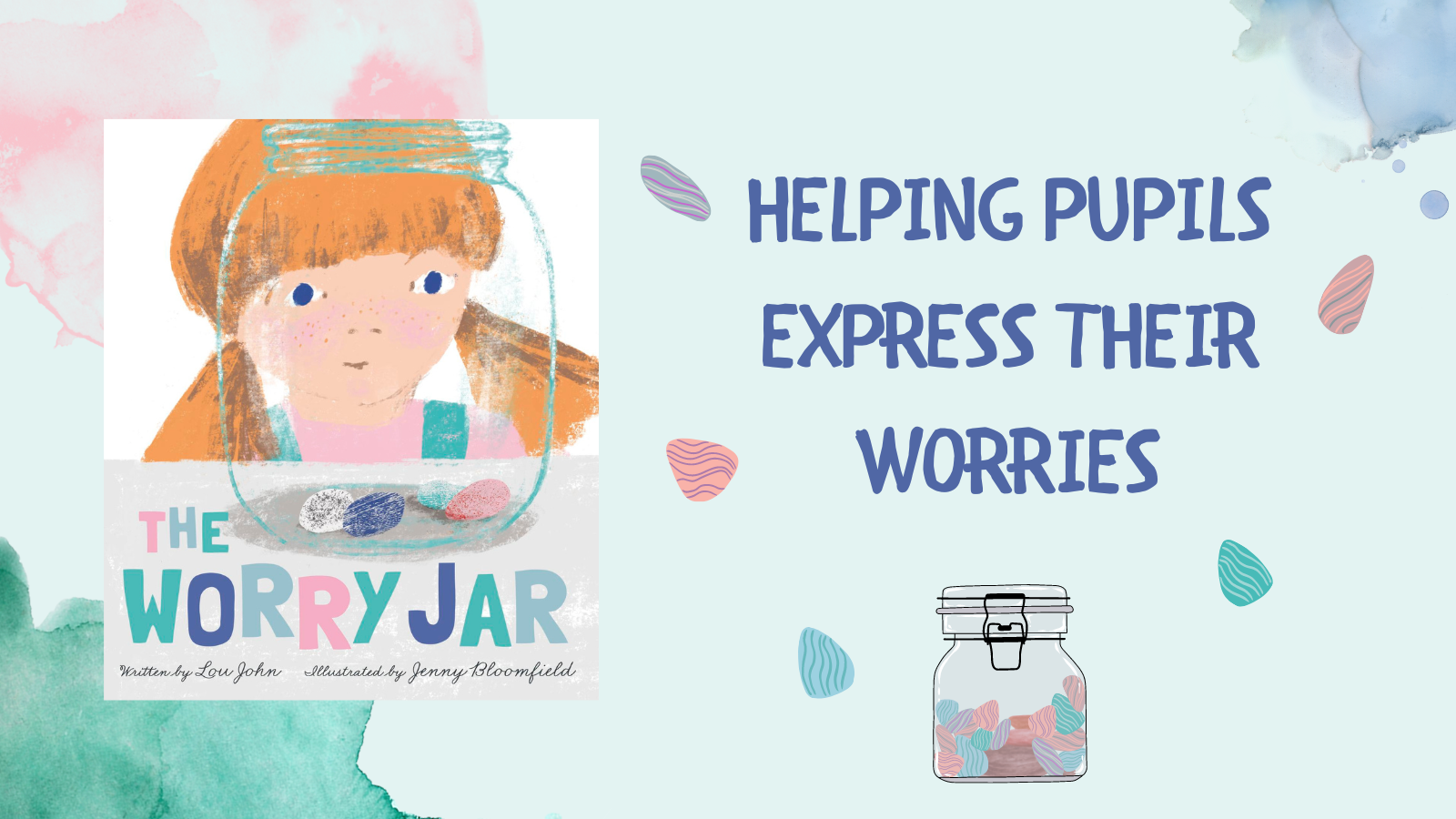 The Worry Jar in childrens PSHE books for primary schools 