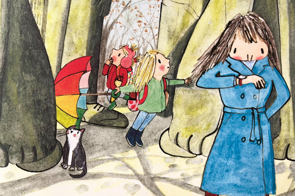 Illustrator Rebecca Cobb | A Wild Walk to School