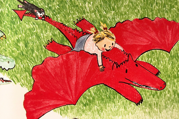 Illustrator Rebecca Cobb | A Wild Walk to School