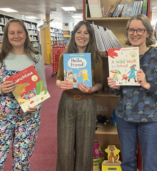 Author and illustrator Rebecca Cobb | Peters bookshop Birmingham