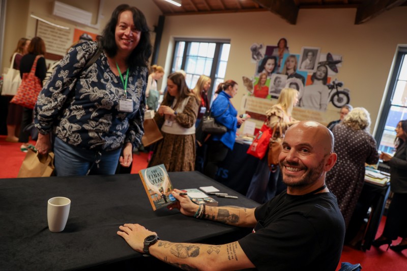 Author Matt Goodfellow at Love Literacy 2025
