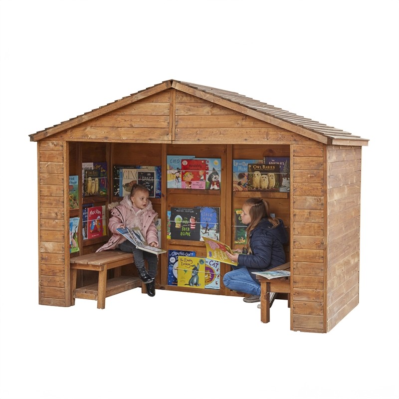 Outdoor reading library | outdoor furniture for schools