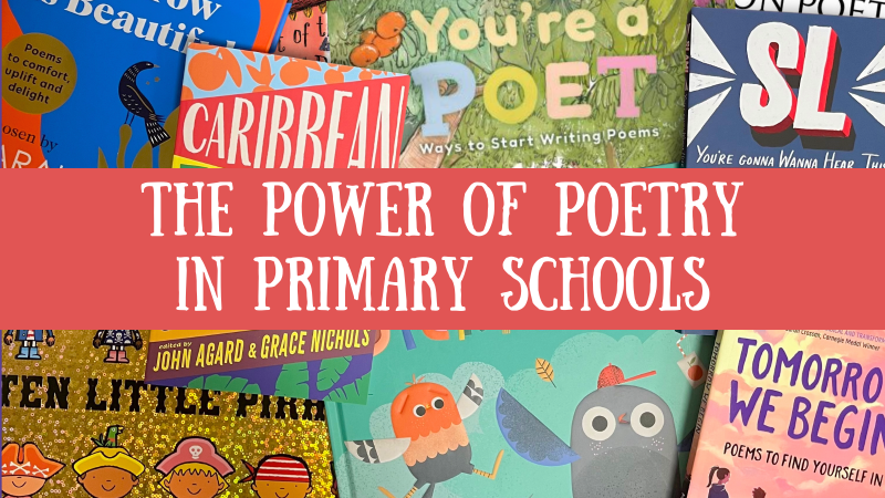 KS1 and KS2 poetry books for primary schools 