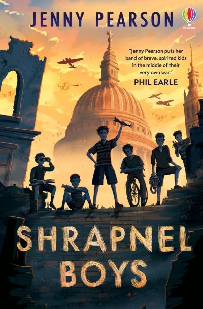 Shrapnel Boys by Jenny Pearson | KS2 ww2 books | Usborne children's books