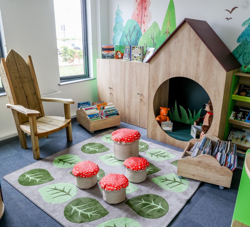 National Year of Reading Library design and furniture