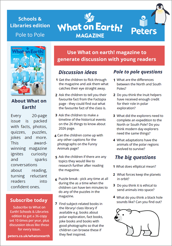 Pole to Pole discussion questions