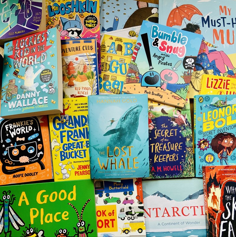 Reading for pleasure books to help with developmental reading and writing 