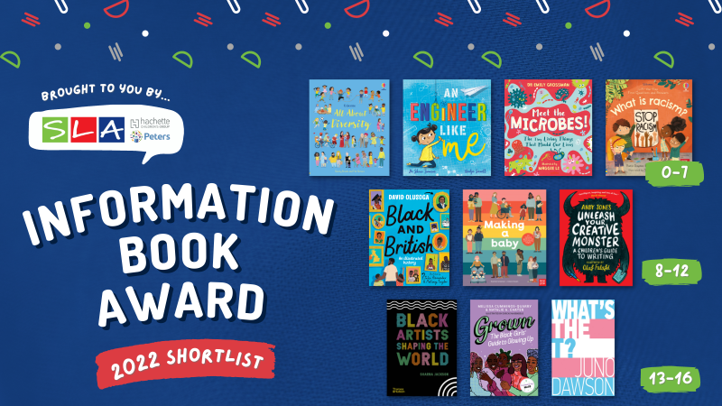 Information Book Award 2022 shortlist announced!