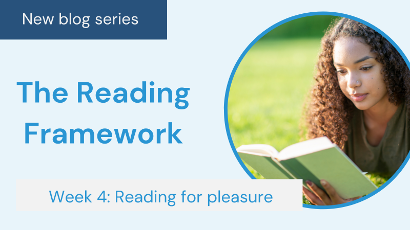The reading framework - reading for pleasure 