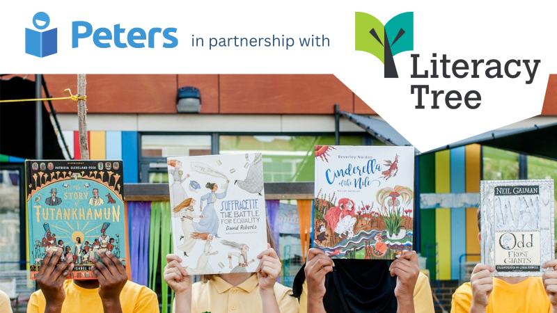 Our partnership with Literacy Tree to supply books for the primary curriculum 