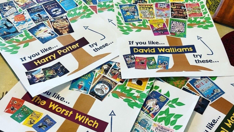 Books for topics and reading schemes recommendations 