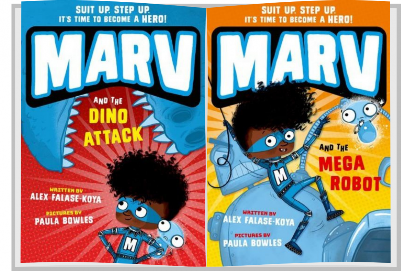 Introducing Marv: Q&A with Alex Falase-Koya Fiction reading books for beginner reading and key stage 1 reading