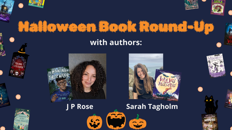 Halloween book round up with young adult novels authors