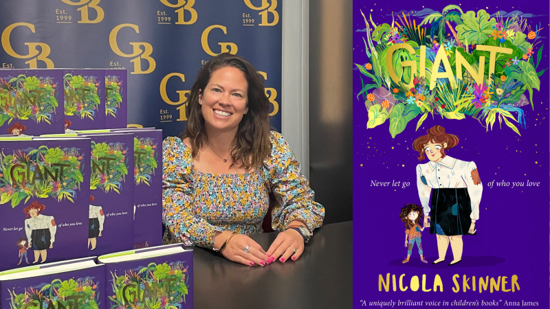 Author Nicola Skinner, author of childrens books about diversity 
