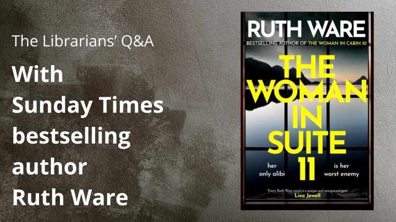 Author Ruth Ware interview for public libraries