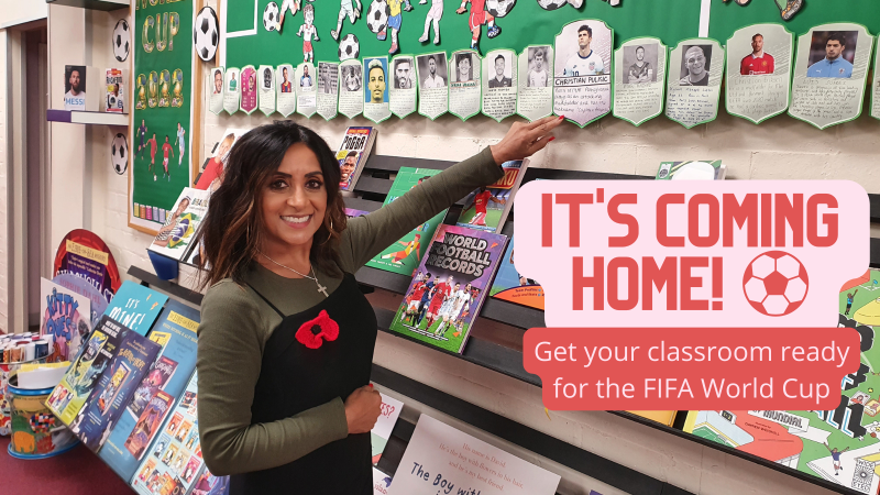 Schools adapt their books for curriculum for the world cup.  