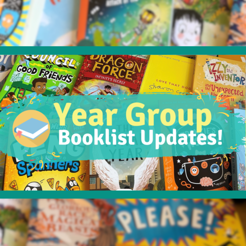 BooksForTopics Updated Year Group Recommended Reads 2024 pack update launch