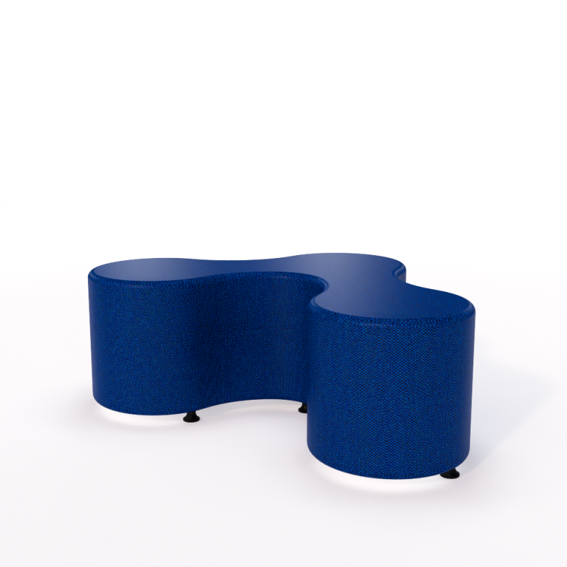 Corner atom bench