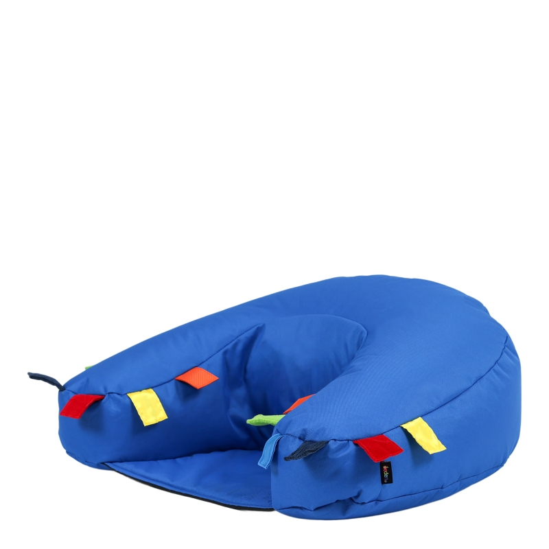 Sensory touch tags support seat - blue