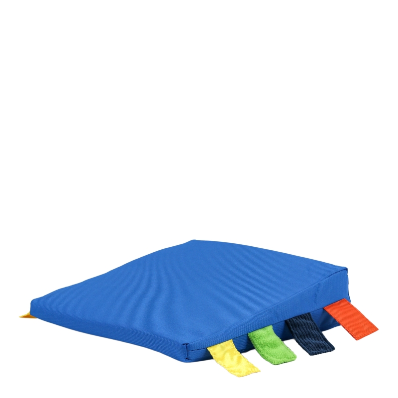 Sensory touch tags wedge - blue