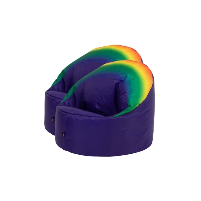 Rainbow beanbag (pack of 2)